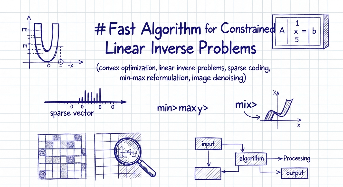 אלגוריתם מהיר לבעיות היפוך ליניאריות מאולצות